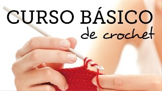 CLASE 2 Punto Bajo SINGLE CROCHET  Curso Básico de crochet para Principiantes [upl. by Sesiom]