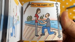 Our Wonderful Life  A Flipbook Marriage Proposal [upl. by Llenad]