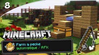 Jai build une farm à pêche automatique  Episode 8 Minecraft Survie [upl. by Yerffej135]