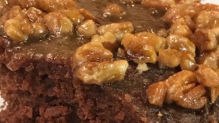 OLD SCHOOL PECAN PRALINE CHOCOLATE CAKE [upl. by Riva]