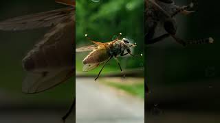 Horse Fly Close Up horsefly fly tabanidae [upl. by Cherice575]