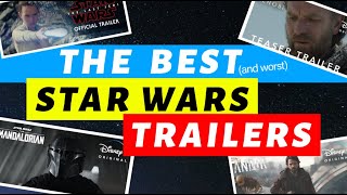 The BEST and WORST Star Wars Trailers [upl. by Humbert787]