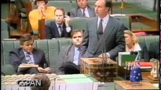 Paul Keating Question Time Car Tariffs 1992 [upl. by Nwahsit]