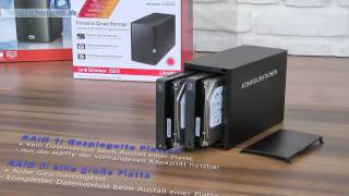 Buffalo Linkstation LS220D First Look 2 Bay NAS Unboxing Overview  nguyenphongvn [upl. by Eanore400]