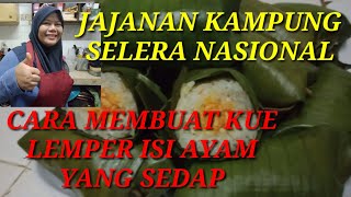 RESEP MEMBUAT LEMPER ISI DAGING AYAM [upl. by Sibby]