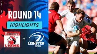 Emirates Lions v Leinster  Instant Highlights  Round 14  URC 202324 [upl. by Yasmin]