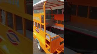 TBM 100CC Qingqi Rikshaw 9 seaters 2025 modelforyou automobile [upl. by Novaelc903]