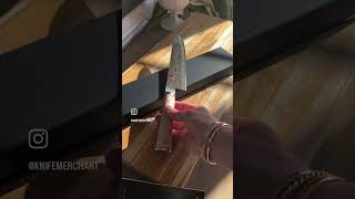 Unboxing Miyabi Birchwood Knives KnifeMerchantcom chefknife chef unboxing kitchen [upl. by Enelak156]