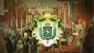 Empire of Brazil 1822–1889 National Anthem quotHino da Independênciaquot Remastered [upl. by Song]