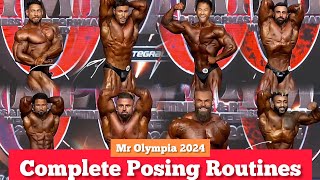 Mr Olympia LIVE  Complete Posing Routines  Mens Classic Physique [upl. by Skinner42]