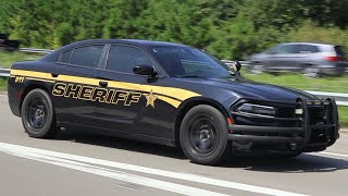 Rolling Shots Brunswick County Sheriff’s Office Slicktop Car 545 Patrolling [upl. by Leva]