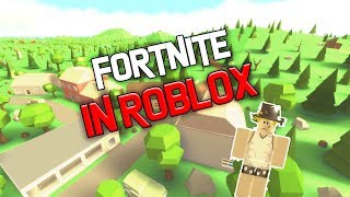 Fortnite Battle Royale in Roblox  Coming 22418 [upl. by Sev545]