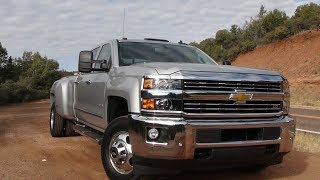 2015 Chevy Silverado 3500 HD Diesel 4WD First Drive Review [upl. by Modnar]