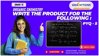 Write the Product for the Following  Organic Chemistry  Class 12 [upl. by Okkin]