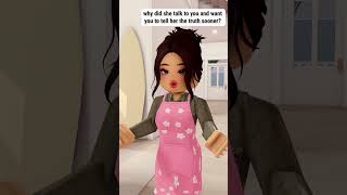 I FOUND MY EVIL TWIN SISTER AFTER 12 YEARS4 😱 roblox shorts berry [upl. by Atnad]