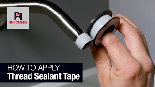 How to Use Thread Sealant Tape [upl. by Elkin316]