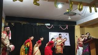 Bihu dance Assam students performanceCulture [upl. by Esital]