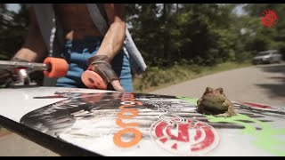 Midwest Downhill Longboarding and the Original Skateboards Arbiter 36 [upl. by Benedikt849]