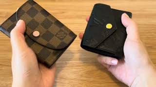 LOUIS VUITTON ZOE WALLET VS ROSALIE COIN PURSE  THE ULTIMATE COMPARISON [upl. by Olsewski]