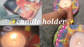 candle holder youtube youtubeshorts art diy [upl. by Convery952]