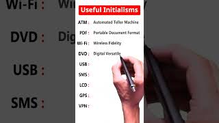 Useful Initialisms [upl. by Eng625]