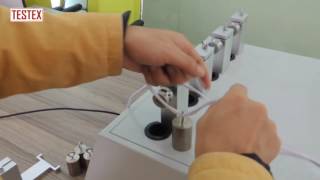 Shoe Lace To Eyelet Abrasion Tester TS07 [upl. by Acenes]