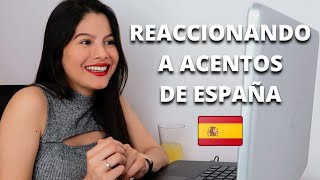 Ecuatoriana reaccionando a ACENTOS de España 🇪🇸 😄​ [upl. by Aisenet]