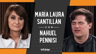 Nahuel Pennisi con María Laura Santillán quotLe dije ‘esto es amor a primera vista’quot [upl. by Utta]