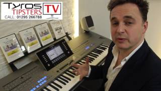 How to do a quick recording on Yamaha Tyros 5  David explains [upl. by Jotham669]