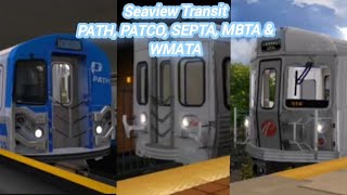 Seaview Transit  PATH PATCO SEPTA MBTA amp WMATA Systems Out Of New  York [upl. by Yurik913]