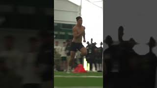 Louis Rees Zammit DROPS INSANE 40 at his pro day [upl. by Sand]