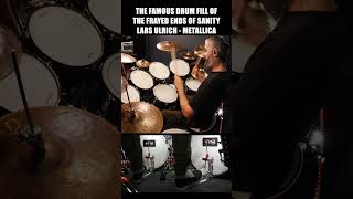 How to play  THE FRAYED ENDS OF SANITY  Drum fill  Metallica  Lars Ulrich  Extreme Drums [upl. by Anegal277]