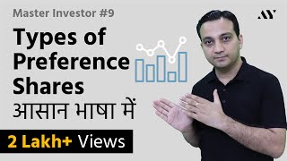 Types of Preference Shares Preferred Stock  Explained in Hindi  9 Master Investor [upl. by Neelik560]