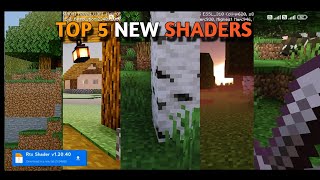 TOP 8 Best Shaders Minecraft pe 120top 5 Best Shaders render dragon 🐲 [upl. by Pritchard]