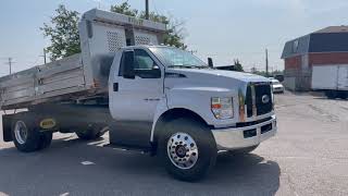 For Sale  2022 Ford F750 Landscape Dump Truck [upl. by Uahsoj586]