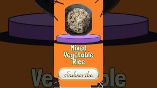 Mixed Vegetable Rice  Easy amp Delicious Recipe [upl. by Noerb147]