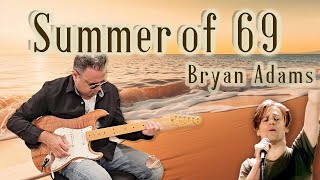 Bryan Adams  Summer Of 69 Guitar Cover by Joe Amir [upl. by Stouffer]