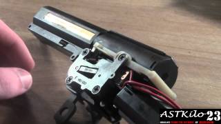 CYMA M14 CM032 Airsoft Electric Gun Internal Review ASTKilo23 [upl. by Akered235]