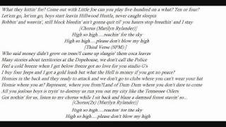 spm high so high lyrics [upl. by Patricia]