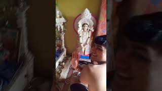 purut mosai pujo korche♥️🙏 viral youtube pujovlog comedy youtubeshorts AB mini vlogs [upl. by Sanford]