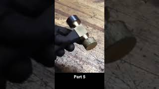 Making Brass Machinist Hammer  Part 5 [upl. by Mel]