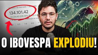 🚨 IBOVESPA BATEU AS MÁXIMAS E AGORA [upl. by Clementia]