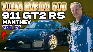 O NOVO RECORDE DA VOLTA RÁPIDA  VR 500 COM PORSCHE 911 GT2 RS BY MANTHEY [upl. by Yorel]