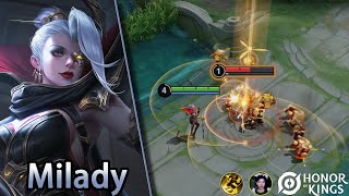 Honor of Kings （Milady）Ranked Match exclusive skin｜Skin da série Partida ranqueada [upl. by Anal469]