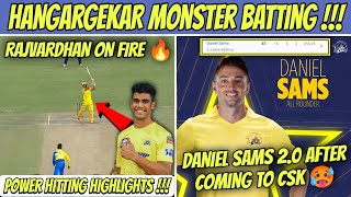 Rajvardhan Hangargekar Monster Batting 🤯  Daniel Sams The New CSK Player 🔥  IPL 2023 [upl. by Lucien560]