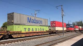 FXE 4525 Intermodal Mexico Mexicali [upl. by Eirolav]