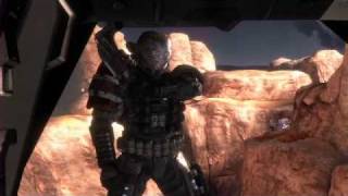 Halo Reach Cutscenes  The Pillar of Autumn Opening [upl. by Rebmit]