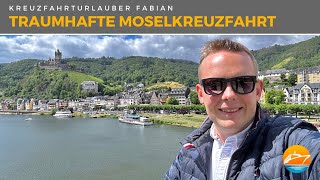 Kreuzfahrt auf der Mosel durch die schönen Weinberge VLOG Unterwegs mit Lady Diletta von PLANTOURS [upl. by Trici]