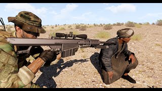 US SOCOM sniper border area Syria [upl. by Aelanej500]