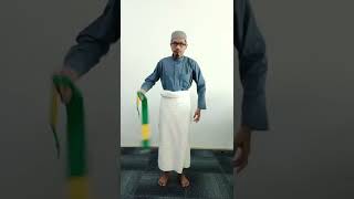 Tutorial Cara Memakai Pakaian Ihram Haji atau Umrah bagi Lelaki [upl. by Anauqcaj586]